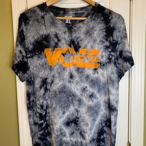 Tailgate Black Tie Dye Vols T-Shirt!